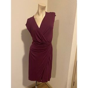 Tommy Bahama Maroon Dress Size Small Petite